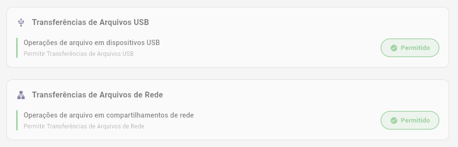 GIF bloqueando o uso de pendrives para um grupo específico.